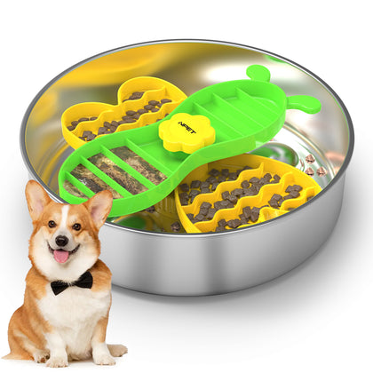 NPET Large Slow Feeder Bowls for Dogs