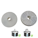 2/4/6/8 Packs Replacement Filters for 3.5L Stainless Steel Pet Fountain