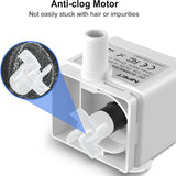 NPET Anti-Clog Replacement Pump for Cat Water Fountain