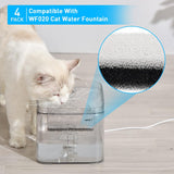 NPET Cat Dog Water Fountain Replacement Filters for WF020