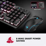 NPET S21 Wireless Gaming Keyboard and Mouse Comb