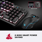 NPET S21 Wireless Gaming Keyboard and Mouse Comb