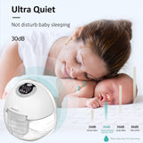 NPET Double Wearable Breast Pump for Breastfeeding S32
