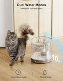 NPET 50oz Battery Operated Wireless Cat Water Fountain - WF220