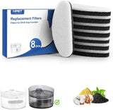 NPET 4/8/12 Pack Replacement Filters for DF20 Dog Water Dispenser