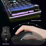 NPET S21PRO Wireless Gaming Keyboard & Mouse Combo