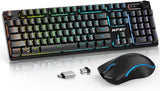 NPET S21PRO Wireless Gaming Keyboard & Mouse Combo