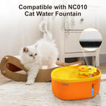 NPET Cat Water Fountain Filter Replacement 4pcs for NC010