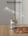 NPET 50oz Battery Operated Wireless Cat Water Fountain - WF220