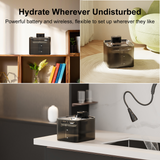 NPET Wireless Cat Water Fountain 4L/1Gallon with Smart Motion Sensor WF020SSWM