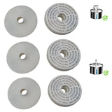 2/4/6/8 Packs Replacement Filters for 3.5L Stainless Steel Pet Fountain