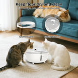 NPET 5.5L Wireless Sensor Function Dog Water Fountain with 4000mAh Battery-DF40