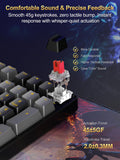 NPET Hot‑Swappable 108‑Key Mechanical Gaming Keyboard & Mouse Combo