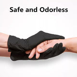 Nitrile Disposable Gloves 4mil-100 Count Latex Free,Powder Free for Cooking,Household,Food safe