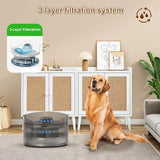 NPET 4/8/12 Pack Replacement Filters for DF20 Dog Water Dispenser