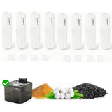 NPET 4/8/12 Packs Replacement Filters for Pet Fountain WF202SS-WM