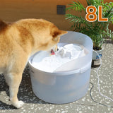 NPET 8L Dog Water Fountain with Splatter Guard DF30