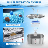 8PCS Replacement Filters for WF140 Pet Water Fountain