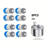 8PCS Replacement Filters for WF150 Pet Water Fountain