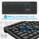NPET WK20 Ultra Slim Wireless Keyboard(JP Warehouse Only)