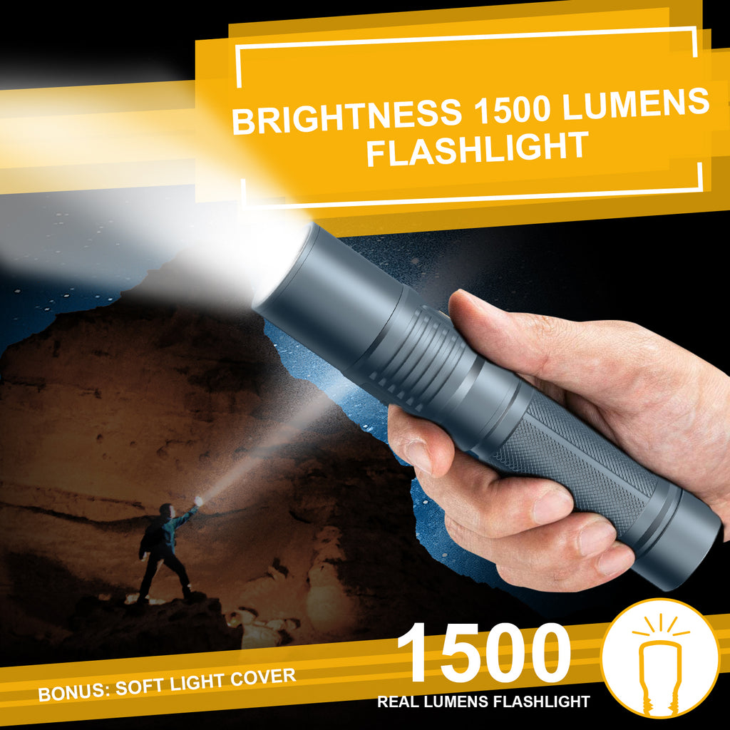 1500 Lumen LED Flashlight