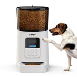 NPET 1.59 Gallon/6L Automatic Pet Feeder Food Dispenser for Cats Dogs