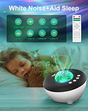NPET Nebula Galaxy Star Light Projector.Ceiling Nebula & Aurora Lamp Light with App Control.White Noise.Bluetooth Speaker and Time Setting.Suitable for Bedroom,Child Room.