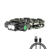 NPET Head Lamp-Rechargeable Headlamp with High Lumen.Waterproof.Wide Angle Light Area.Best Hands Free Head Light for Camping.Searching(Pro Outdoor Style)