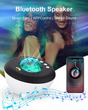 NPET Nebula Galaxy Star Light Projector.Ceiling Nebula & Aurora Lamp Light with App Control.White Noise.Bluetooth Speaker and Time Setting.Suitable for Bedroom,Child Room.