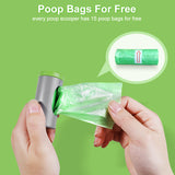 NPET Portable Dog Poop Scooper with Waste Bag Attachment