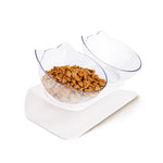 Elevated Cat Dog Double Bowls For Food And Water