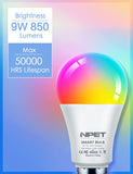 NPET 9W Dimmable LED Bulb with WiFi Control
