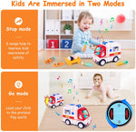 NPET Musical Ambulance Toys for 12-36 Months Baby