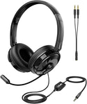 NPET CH11 CH10 Computer Headset with Microphone Noise Cancelling