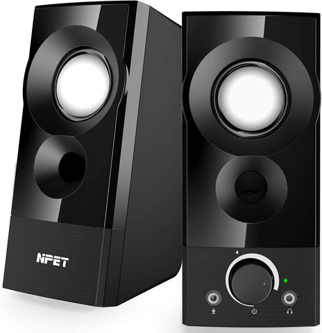 NPET CS20 Computer Speakers 2.0 Channel