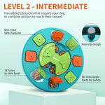 NPET Level 2/1 Dog Puzzle Interactive Toys Dog Treat Dispenser