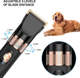 NPET Electric Dog Grooming Clippers Quiet Hair Clipper