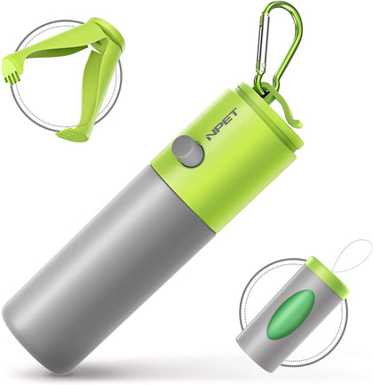 NPET Portable Dog Poop Scooper with Waste Bag Attachment
