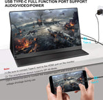 NPET PM10 15.6" Portable Monitor, FHD 1080P, IPS , HDMI, Screen Protector
