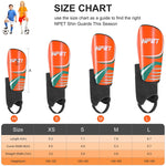 NPET Soccer Shin Guards for 3-15 Years Old Boys and Girls