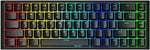 NPET K62 Gaming Keyboard 65% Layout RGB Mechanical Keyboard