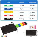NPET Resistance Loop Bands for Home Fitness, Strength Training