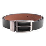 NPET Mens Reversible Leather Belt - Brown/Black