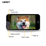 NPET Smart Pet Treat Dispenser Camera