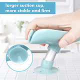 NPET 2pcs Soap Holder with Drain with Enlarged Sucker