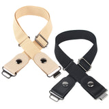 NPET 2 Pack Elastic Web Strap Belt For Women Men