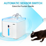 cat water fountain automatic switch