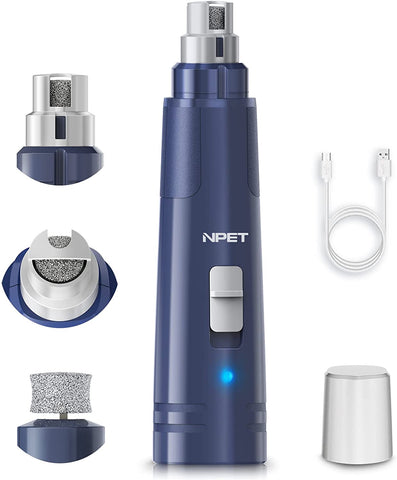 NPET Electric Dog Cat Nail Grinder with Guard