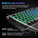 NPET K32 Wireless Gaming Keyboard with 10 Dedicated Multimedia Keys