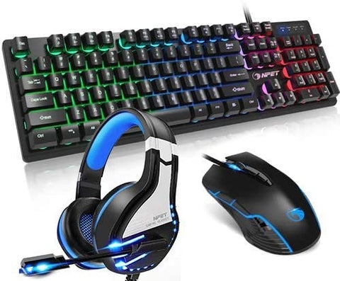 gaming keyboard mouse and headset